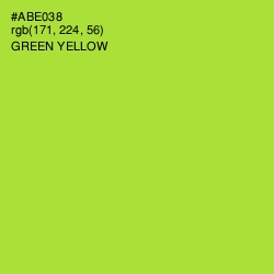 #ABE038 - Green Yellow Color Image