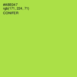 #ABE047 - Conifer Color Image