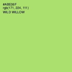 #ABE06F - Wild Willow Color Image