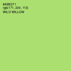 #ABE071 - Wild Willow Color Image