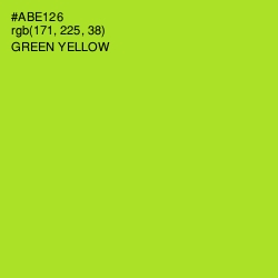 #ABE126 - Green Yellow Color Image