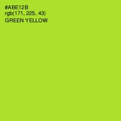 #ABE12B - Green Yellow Color Image