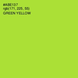 #ABE137 - Green Yellow Color Image