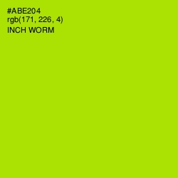 #ABE204 - Inch Worm Color Image
