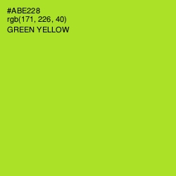 #ABE228 - Green Yellow Color Image