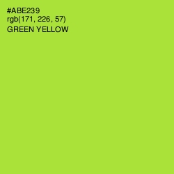 #ABE239 - Green Yellow Color Image