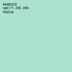 #ABE2CE - Padua Color Image