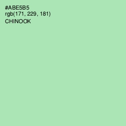 #ABE5B5 - Chinook Color Image
