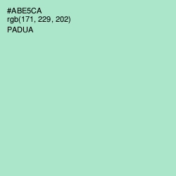 #ABE5CA - Padua Color Image