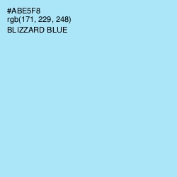 #ABE5F8 - Blizzard Blue Color Image