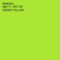 #ABE634 - Green Yellow Color Image