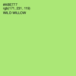 #ABE777 - Wild Willow Color Image