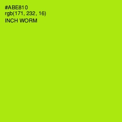 #ABE810 - Inch Worm Color Image
