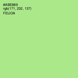 #ABE889 - Feijoa Color Image
