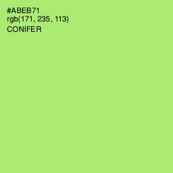 #ABEB71 - Conifer Color Image