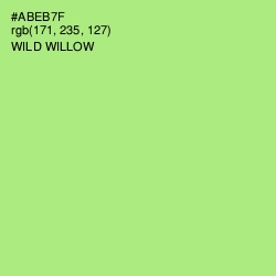 #ABEB7F - Wild Willow Color Image