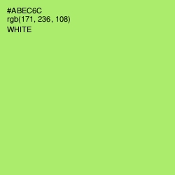 #ABEC6C - Conifer Color Image