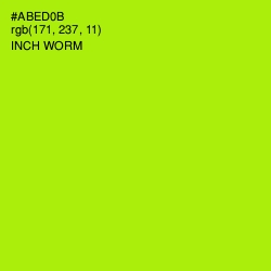#ABED0B - Inch Worm Color Image