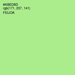 #ABED8D - Feijoa Color Image