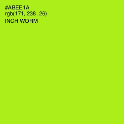 #ABEE1A - Inch Worm Color Image