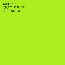 #ABEE1D - Inch Worm Color Image