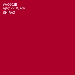 #AC002B - Shiraz Color Image