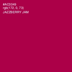 #AC0049 - Jazzberry Jam Color Image