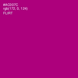 #AC007C - Flirt Color Image