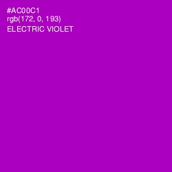 #AC00C1 - Electric Violet Color Image