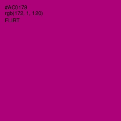 #AC0178 - Flirt Color Image