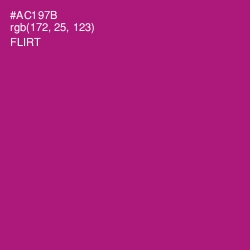 #AC197B - Flirt Color Image