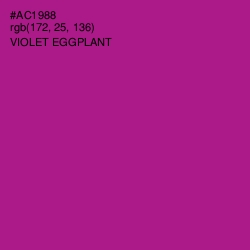 #AC1988 - Violet Eggplant Color Image