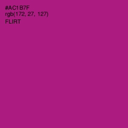 #AC1B7F - Flirt Color Image