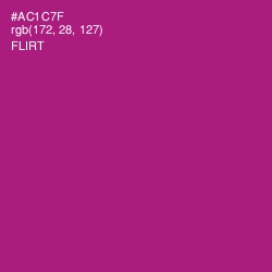 #AC1C7F - Flirt Color Image