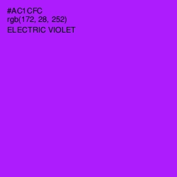 #AC1CFC - Electric Violet Color Image