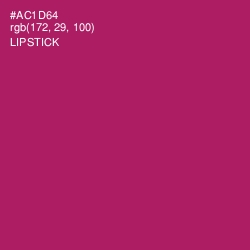 #AC1D64 - Lipstick Color Image