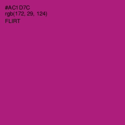 #AC1D7C - Flirt Color Image