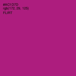 #AC1D7D - Flirt Color Image