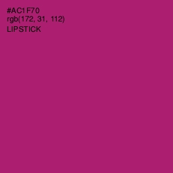 #AC1F70 - Lipstick Color Image