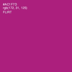 #AC1F7D - Flirt Color Image