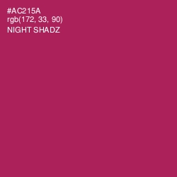 #AC215A - Night Shadz Color Image