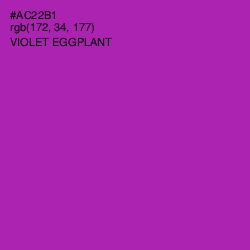 #AC22B1 - Violet Eggplant Color Image