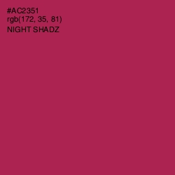 #AC2351 - Night Shadz Color Image