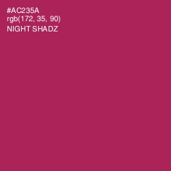 #AC235A - Night Shadz Color Image