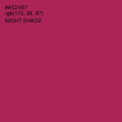 #AC2457 - Night Shadz Color Image