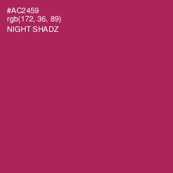 #AC2459 - Night Shadz Color Image