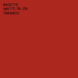 #AC271D - Tabasco Color Image