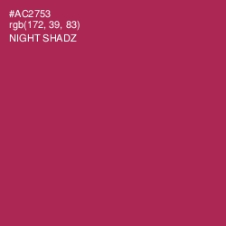 #AC2753 - Night Shadz Color Image