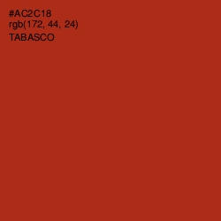 #AC2C18 - Tabasco Color Image