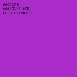 #AC2CCB - Electric Violet Color Image